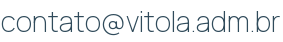 E-mail de atendimento da ADV Contabilidade